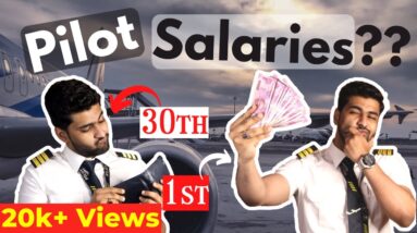 Pilot SALARY | How much do Airline pilots earn in India ? + Salary Break-up