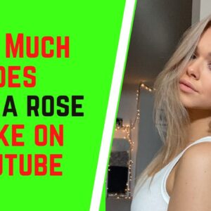 How Much Does Allisa Rose Make On YouTube