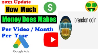 how much does brandon coin make on youtube