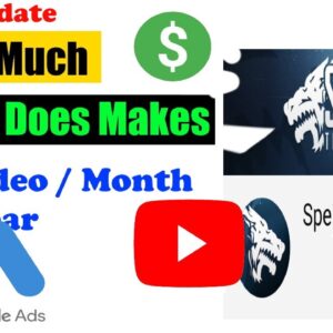 how much does speirstheamazinghd make on youtube | how much dooes speirstheamazinghd make per video