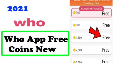 who app free coin | who app unlimited coins