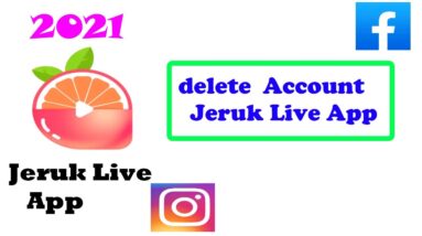 How To Delete Account On Jeruk live   App | How To Deactivate Account On Jeruk live  App