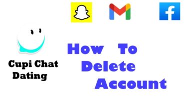 How To Delete Account On cupi chat  | How TO Deactivate Account On cupi chat App