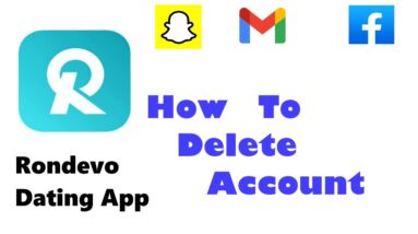 How To Delete Account On rondevo App | How To Deactivate Account On rondevo App
