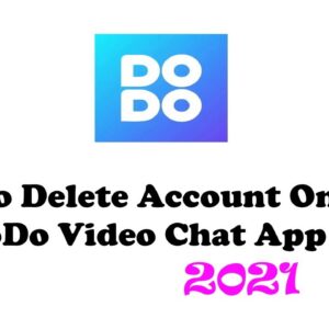 how to delete account on dodo video chat app | how to deactivate account on dodo app
