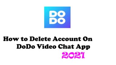 how to delete account on dodo video chat app | how to deactivate account on dodo app