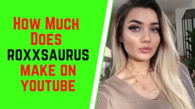 How Much Does Roxxsaurus Make On YouTube