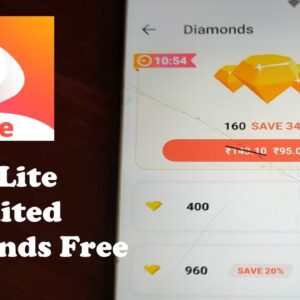 yumy lite app free diamonds | how to get free diamonds in yumy lite app