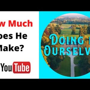 How Much Does Doing It Ourselves Make on youtube