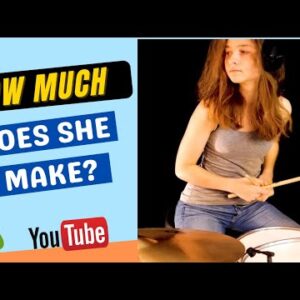How Much Does sina drums Make on Youtube
