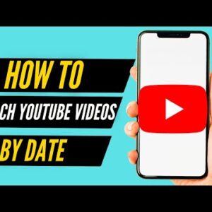 How To Search YouTube Videos By Date (2022)