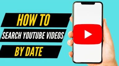 How To Search YouTube Videos By Date (2022)