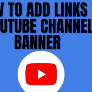 How To Add Links To Youtube Channel Banner,how to add social links to youtube channel