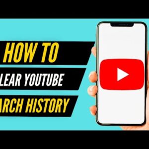 How to Clear/Delete YouTube Search History (2022)