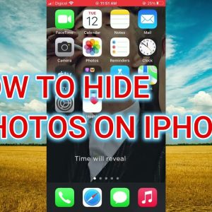 HOW TO HIDE PHOTOS ON IPHONE 2022