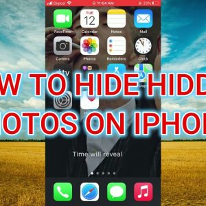 HOW TO HIDE HIDDEN PHOTOS ON IPHONE,how to hide private photos on iphone