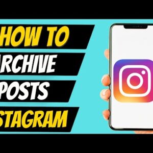 How to Archive Instagram Posts (New Update)