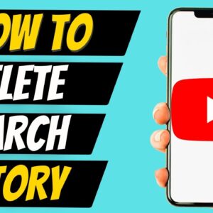 How To Delete Search History on YouTube App ( New Update)