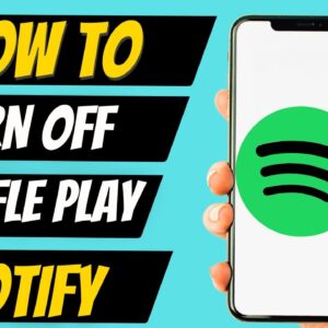 How To Turn Off Shuffle Play On Spotify (New 2022)