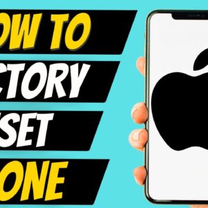 How To Reset iPhone Without Password
