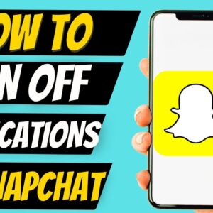 How To Turn Off Snapchat Notification Sound