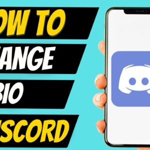 How To Change Bio On Discord Mobile (NEW)