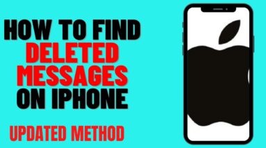 HOW TO FIND DELETED MESSAGES ON IPHONE