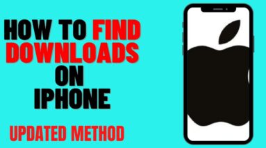 HOW TO FIND DOWNLOADS ON IPHONE