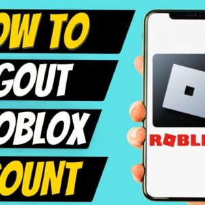 How To Logout Of Roblox Account on Android