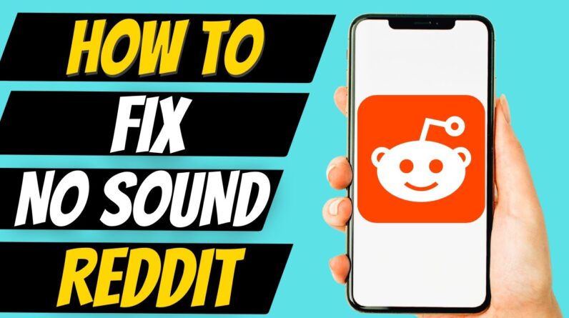 How To Fix Reddit No Sound
