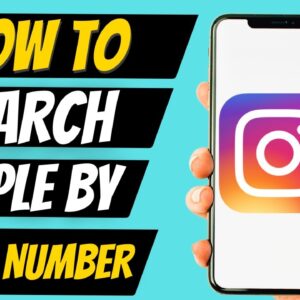 How to Search People on Instagram by Phone Number 2022