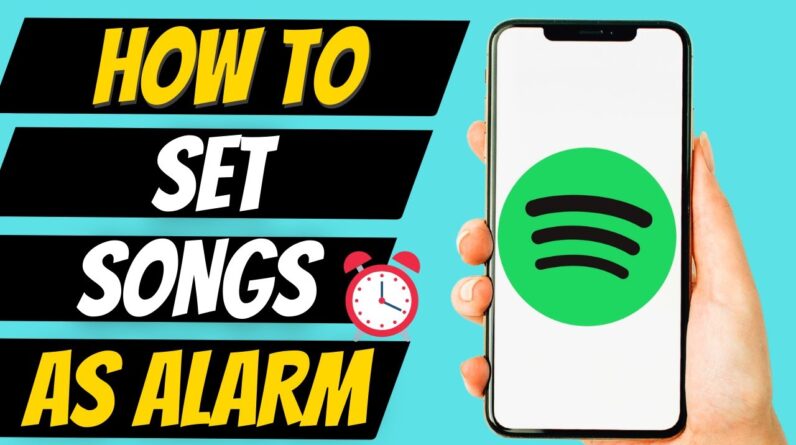 How To Set Spotify Music As Alarm