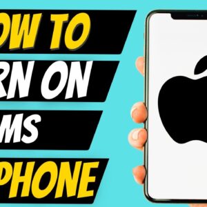 How To Turn On SMS On iPhone