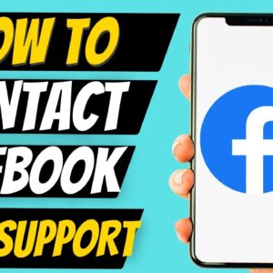 How To Contact Facebook Chat Support