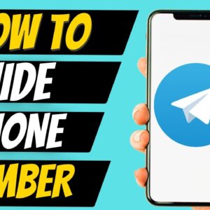 How To Hide Phone Number On Telegram