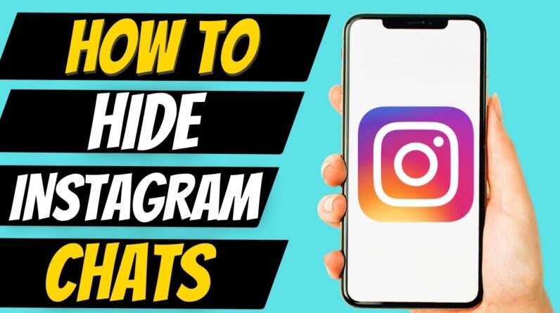 How To Hide your Instagram chats without deleting them