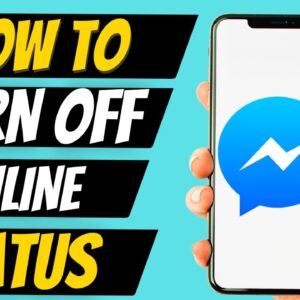 How To Turn Off Online Status On Facebook & Messenger in 2023