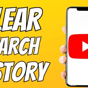 How To Clear Search History On YouTube NEW UPDATE