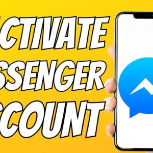 How to Deactivate Messenger Account 2023 ( NEW UPDATE)