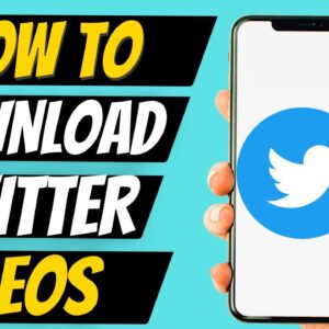 How to Download Twitter Videos to Gallery (2023)