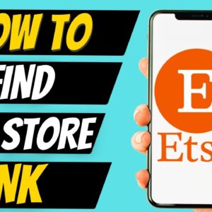 How To Find Etsy Store Link l Find Etsy Shop URL