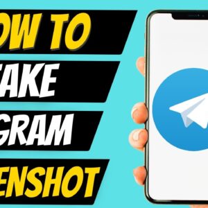 How To Take Screenshot In Telegram Secret Chat (SIMPLE)