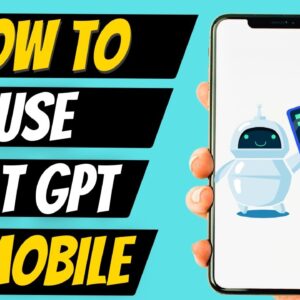 How to Use Chat GPT on Mobile - Tutorial for Beginners