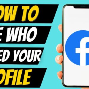 How to See Who Viewed Your Facebook Profile - Profile Visits on Facebook 2023