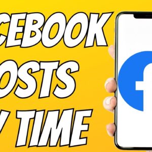 How to Sort Facebook Posts by Time!