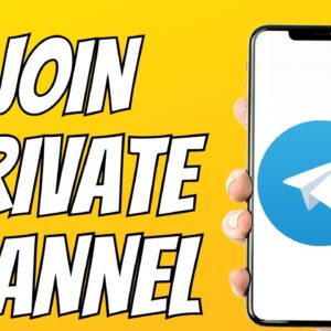 How To Fix Sorry This Channel is Private in Telegram (Join a private telegram channel 2023)