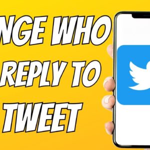 How to Change Who Can Reply to a Tweet After You Post It