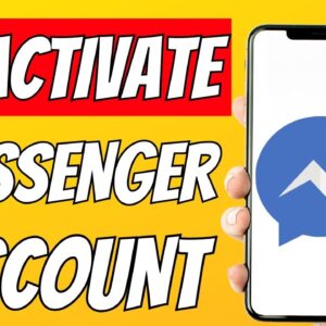 How To Deactivate Messenger New Update 2023