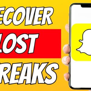 NEW! RECOVER LOST STREAKS ON SNAPCHAT 2023