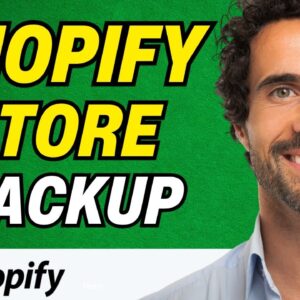 How To Backup Shopify Store (2024)